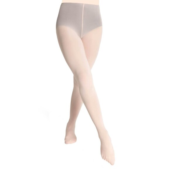 Lot of 3 Capezio Transition Tights S/M #1816 Ballet Pink - Picture 1 of 5